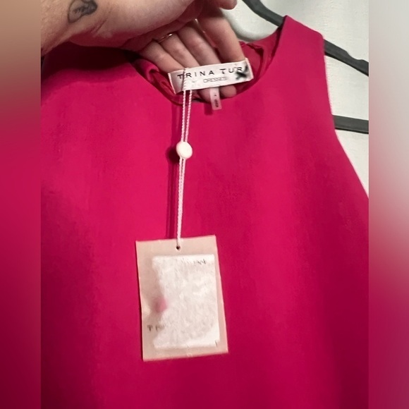 Trina Turk Pink Kayleen Sheath Dress 2 - Picture 7 of 16
